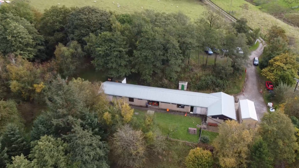 Boarfold from the Air