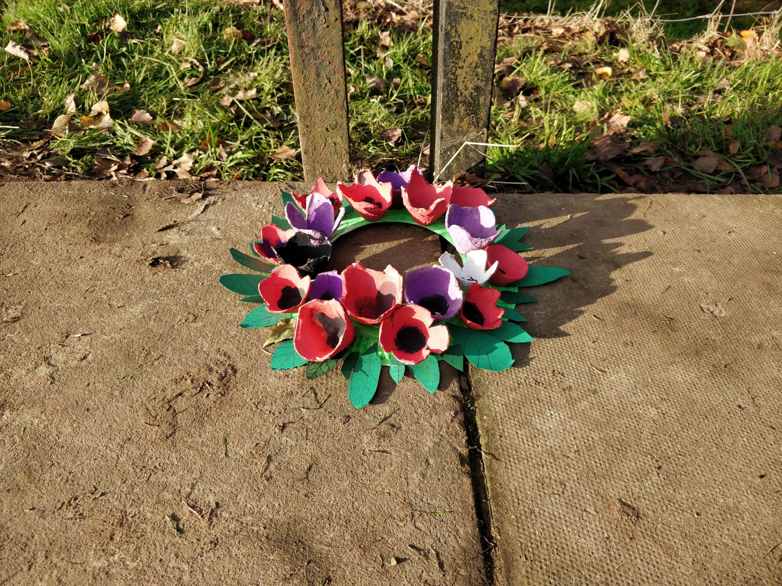 Remembrance Day Wreath Cubs Craft